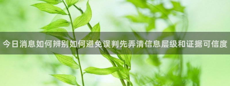 黑料事件动态：今日消息如何辨别如何避免误判先弄清信息层级和证据可信度